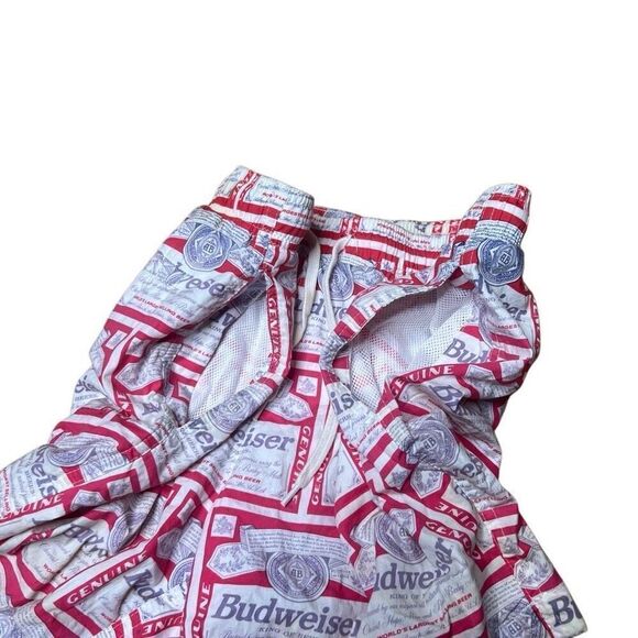 American Vintage 80s Budweiser Mens Shorts Small - Picture 2 of 6